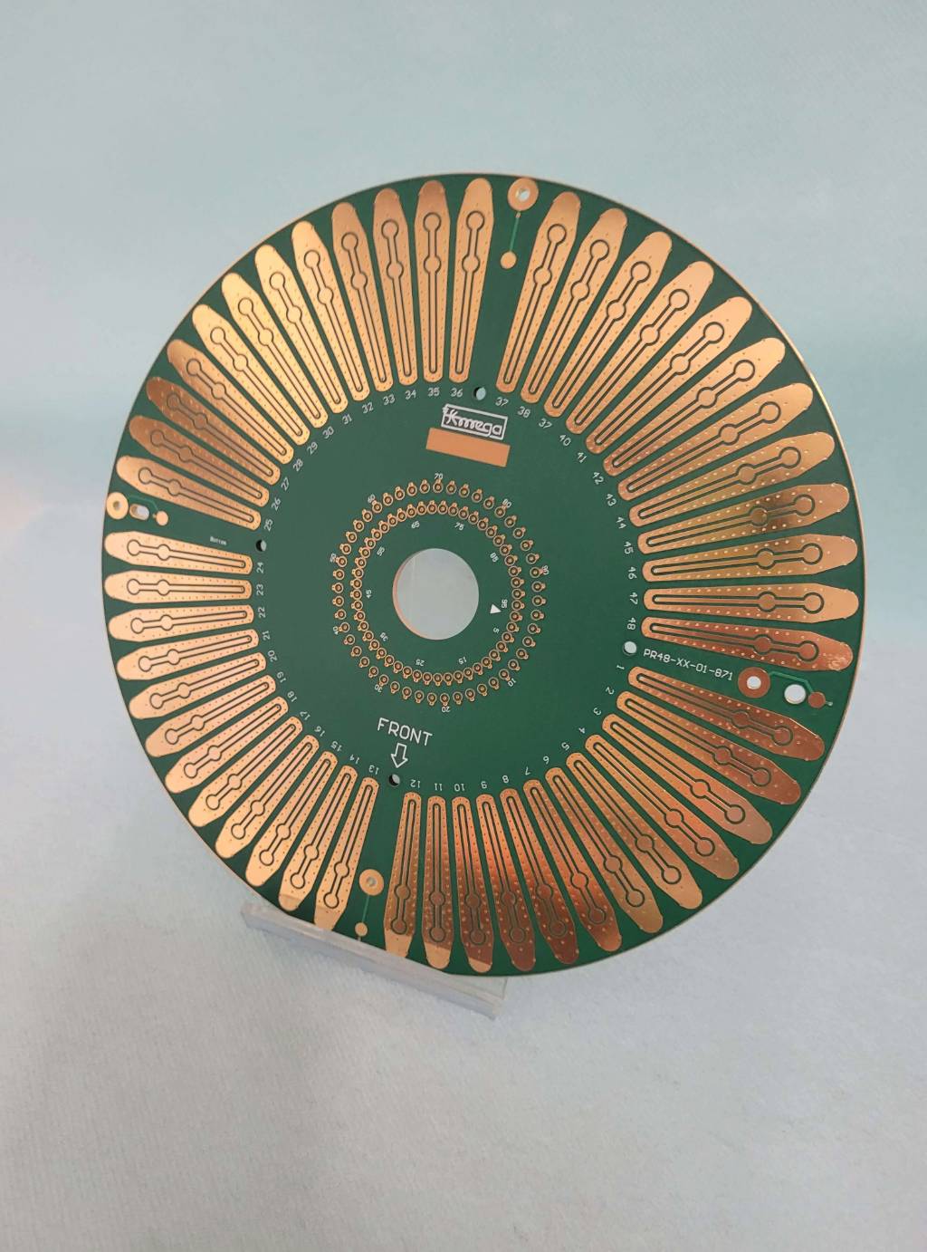 Circular Rotary Switch PCB Disc